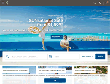 Tablet Screenshot of clubmed.ca