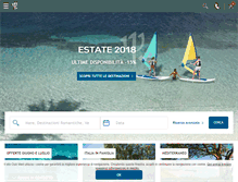 Tablet Screenshot of clubmed.it